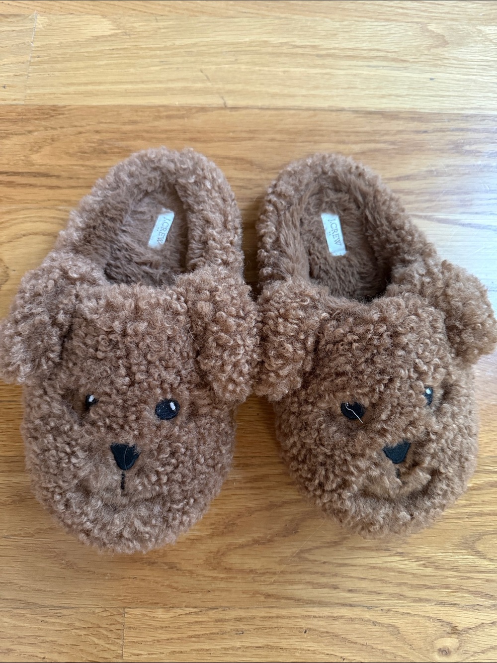 J. Crew Bear Slippers